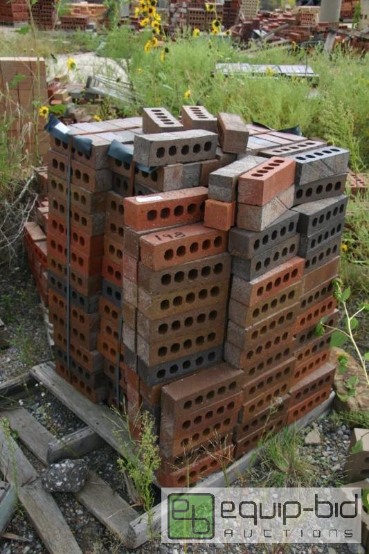 lot 198 image: pallet of 5 hole bricks...