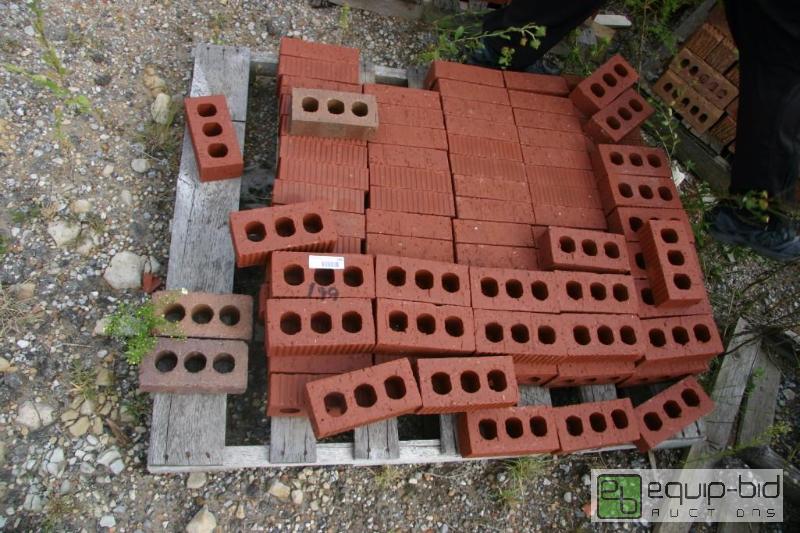 lot 199 image: pallet of 3 hole bricks...