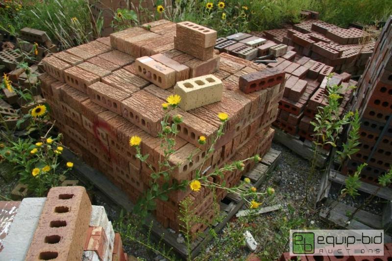lot 201 image: large pallet of 5 hole bricks...