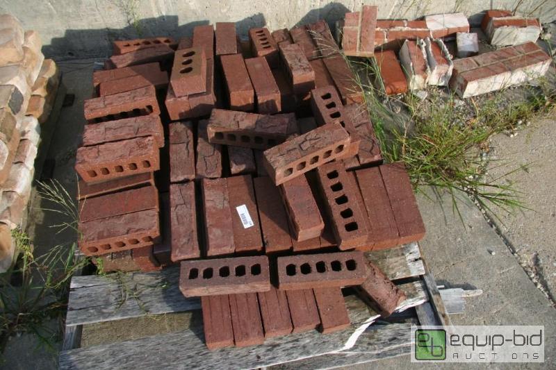 lot 218 image: pallet of 5 hole bricks...