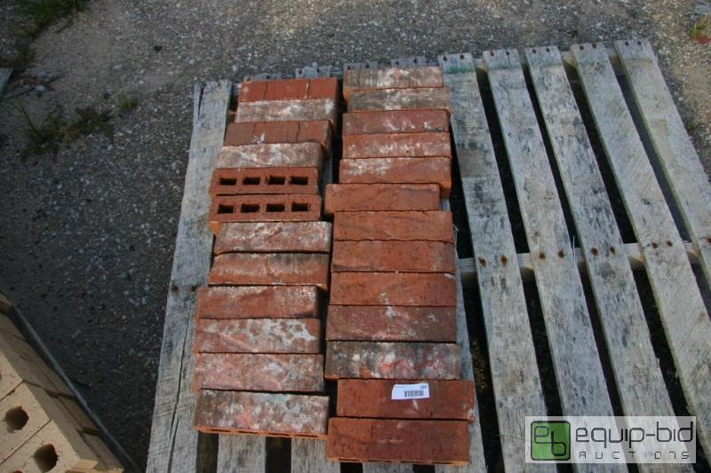 lot 226 image: pallet of red brick...