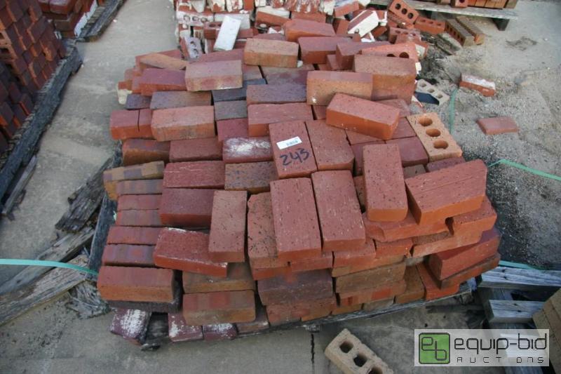 lot 243 image: pallet of pavers...