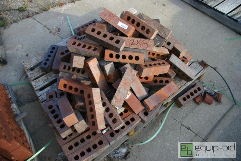 lot 245 image: pallet of 5 hole bricks...