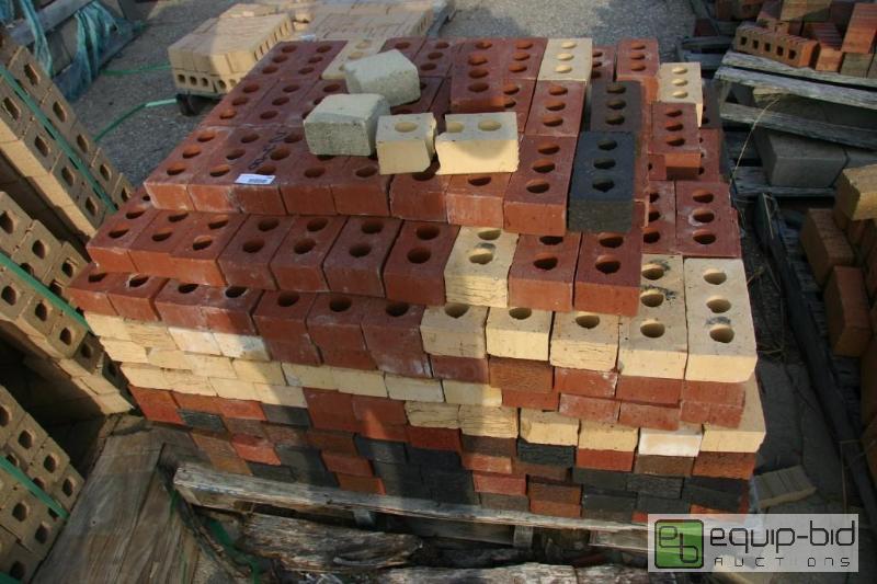 lot 248 image: pallet of 3 hole bricks...