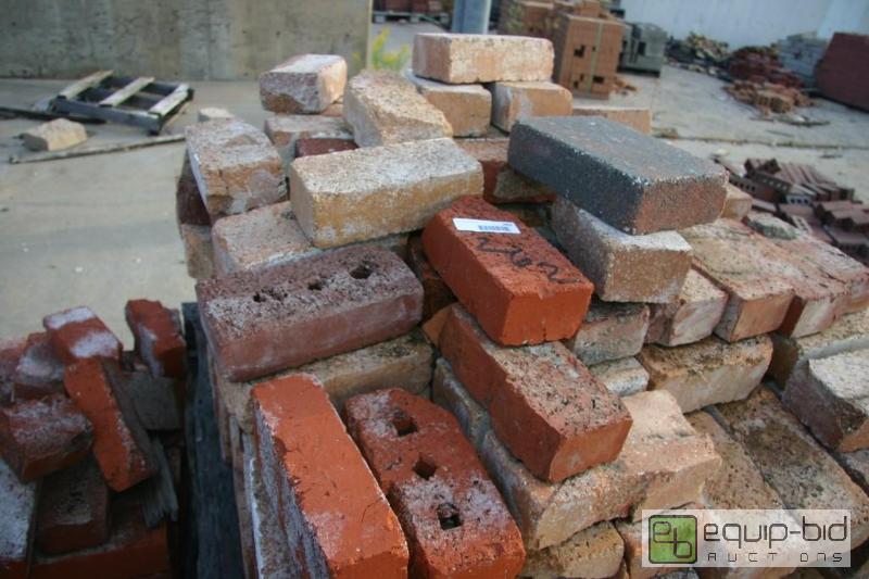 lot 262 image: large lot of pavers...