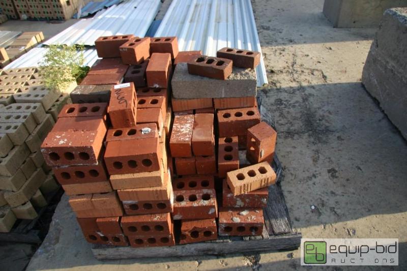 lot 269 image: pallet of 3 hole bricks...