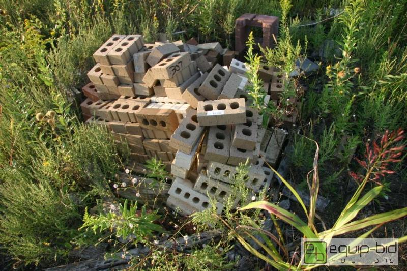 lot 307 image: large pile of buff bricks...