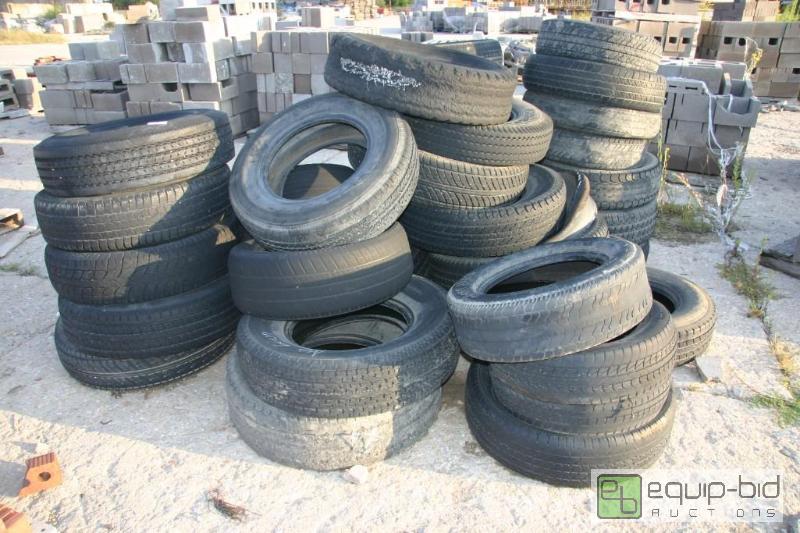 lot 317 image: large lot of tires...