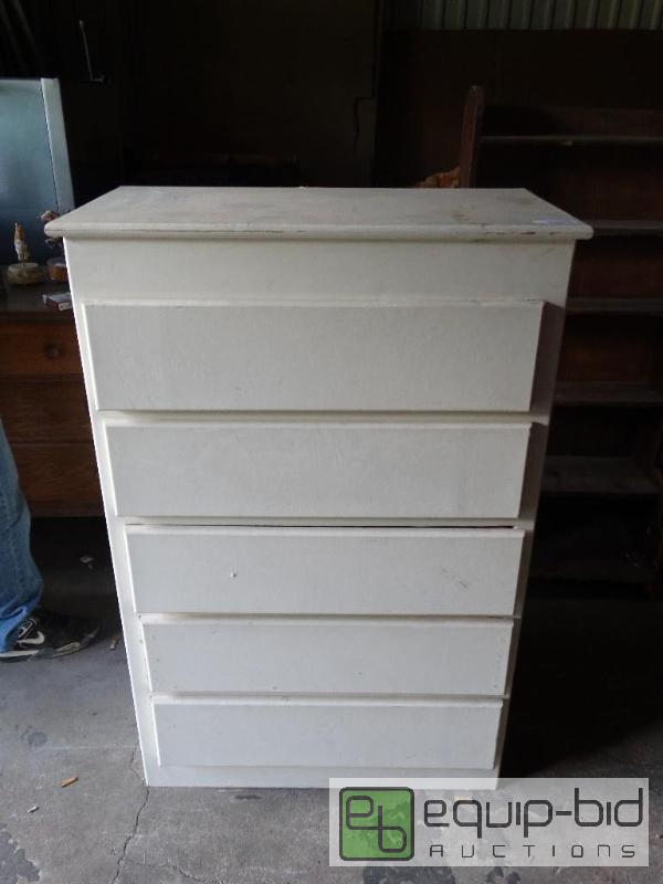 lot 1262 image: chest of drawers 50&quot tall....