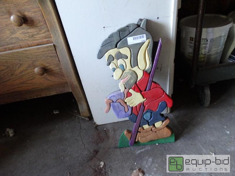 lot 1307 image: Picture of old man....