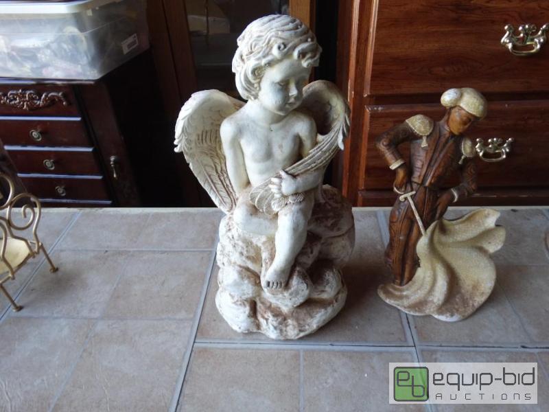 lot 1309 image: Boy angel and bull fighter....