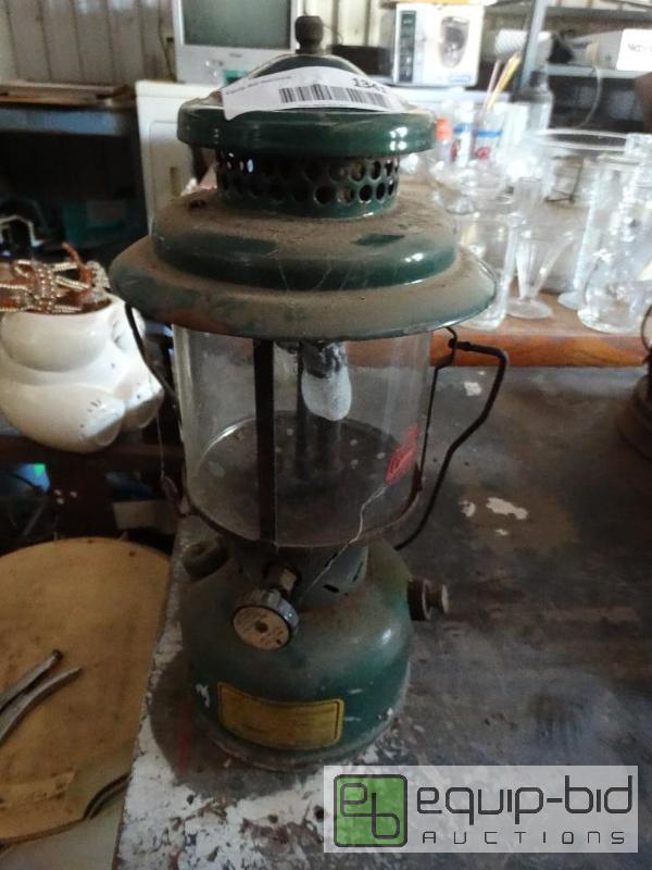 lot 1341 image: Coleman lantern....