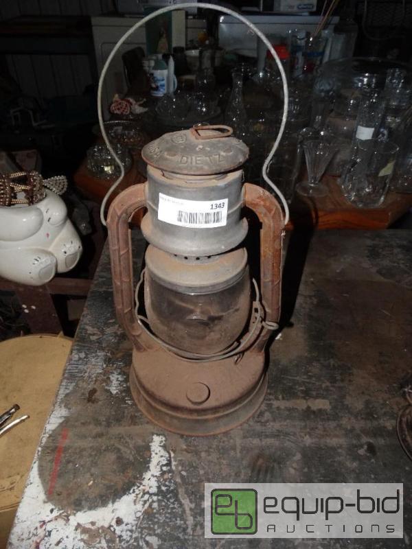 lot 1343 image: Old Lantern....
