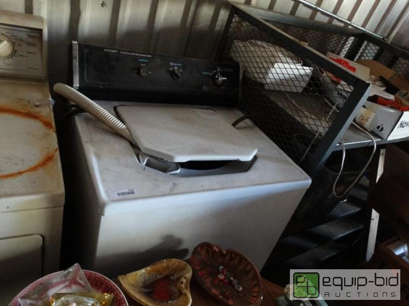 lot 1353 image: Hot Point washer.  &quotUntested&quot...
