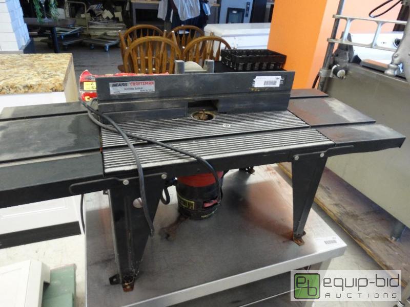 Craftsman router table with Craftsman 2 