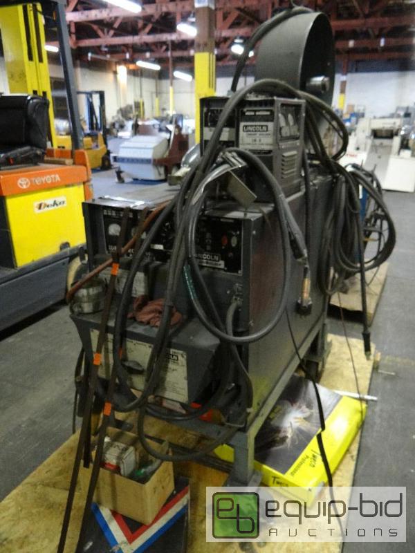 lot 353 image: Lincoln Electric Ideal Arc Welder With Lincoln Squirt Welder Attachment