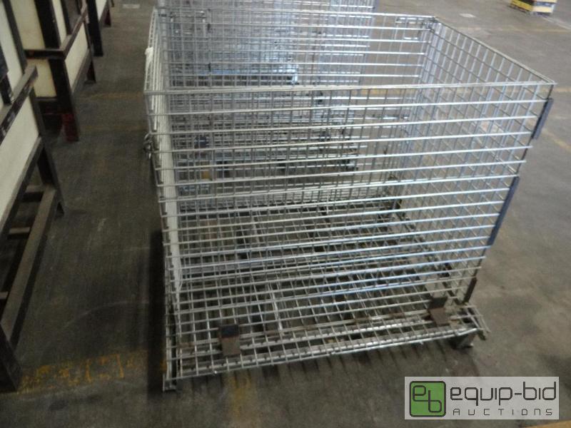 lot 396B image: 4001 Lb. Capacity Wire Parts Bin
