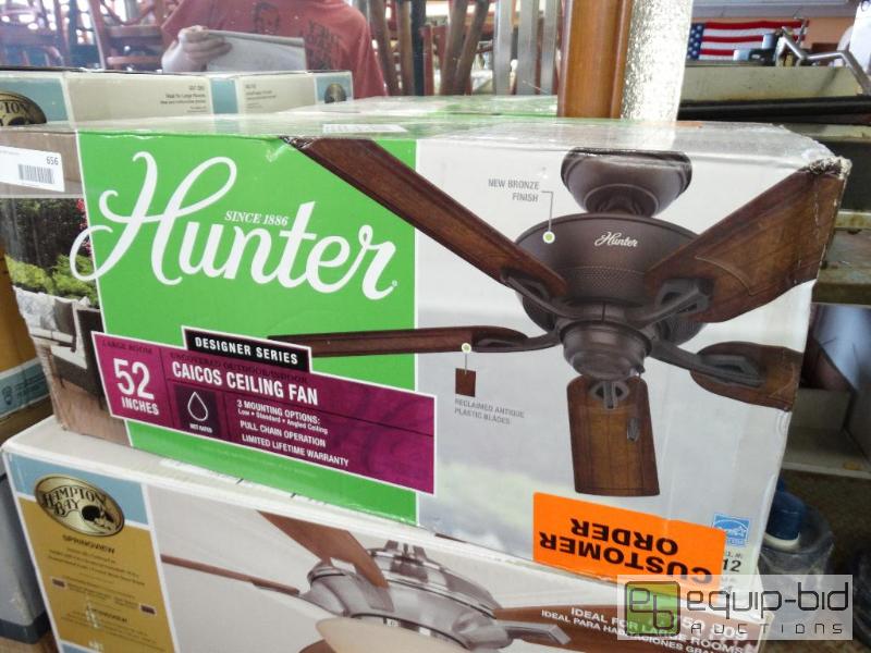 Hunter 52 Ceiling Fan In Box Wichita Home Improvement