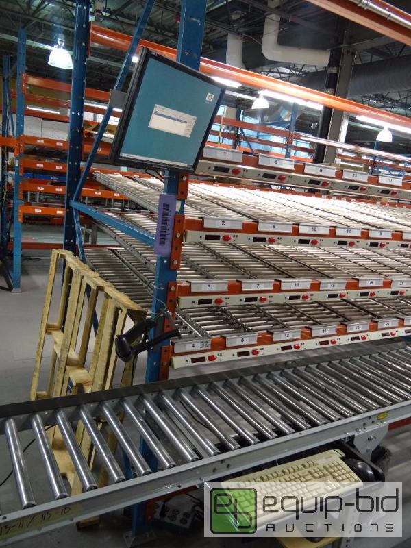 lot 1464 image: Full 374 Terminal Lightning Pick, Pick To Light Order Pick System