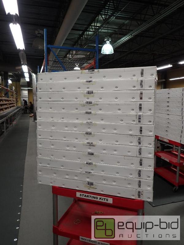 lot 1519M image: Lot Of (12) 6 Compartment Kit Totes