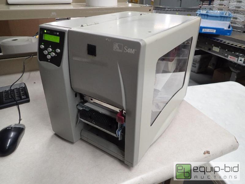 lot 1522 image: Zebra S4M Label Printer