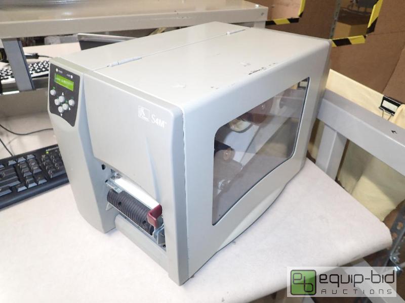 lot 1529 image: Zebra S4M Label Printer