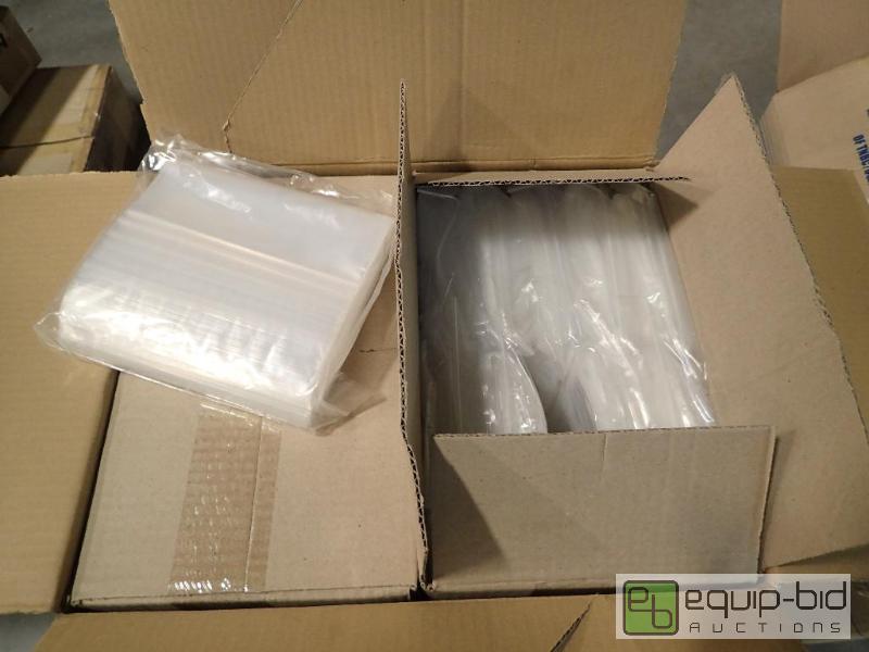 lot 2532 image: Case of (2) 1000 Zippouch Zipline  Plastic Storage Bags