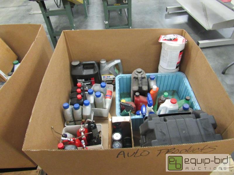lot 2553 image: Large Lot of Automotive Chemicals And Misc