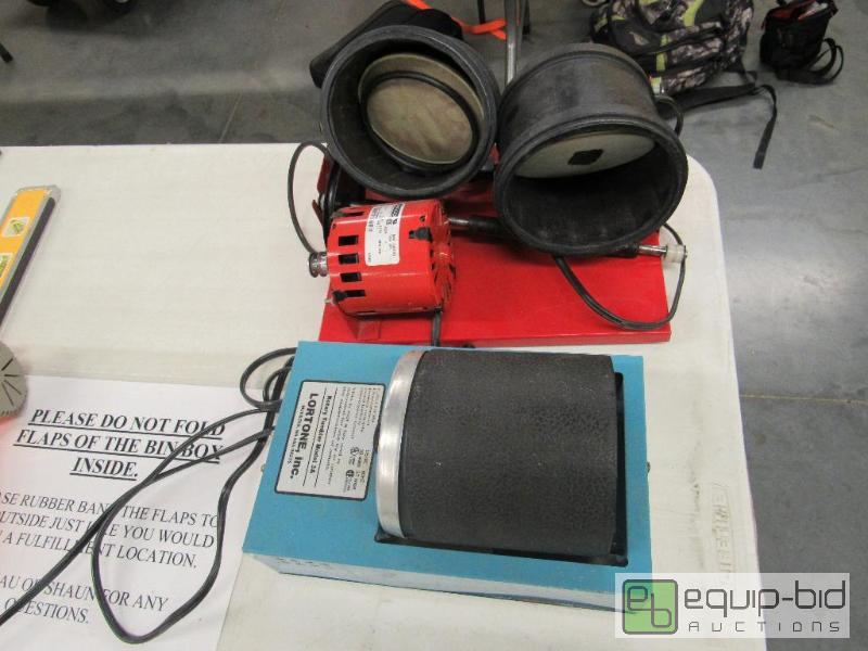 lot 2572 image: Pair of Tumbler Polishers