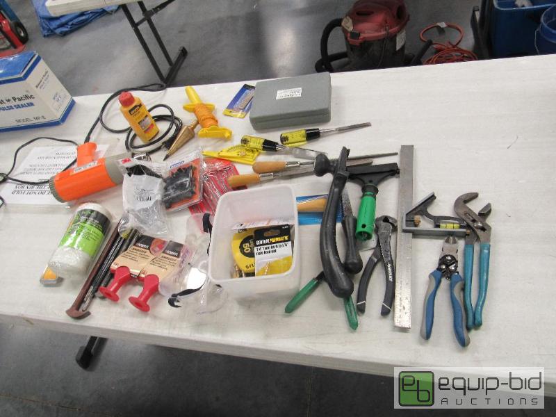 lot 2573 image: Large Lot Of Hand Tools w Files And Misc