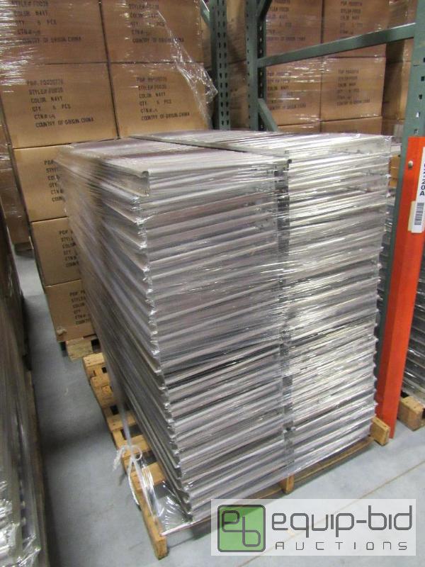 lot 2766 image: Large Pallet of Span Trak Rack Inserts