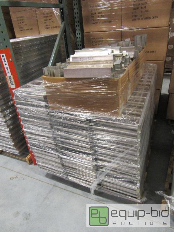 lot 2767 image: Large Pallet of Span Trak Rack Inserts
