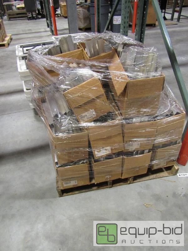 lot 2775 image: Large Lot of Aluminum Span Track End Caps