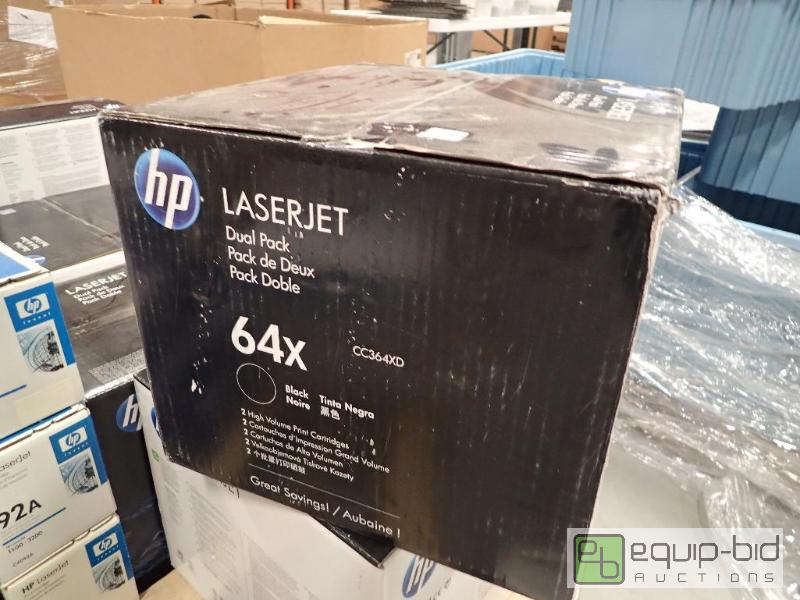 lot 573 image: CORRECTED (2) Dual Packs Of HP Laser Jet Toner Cartridges