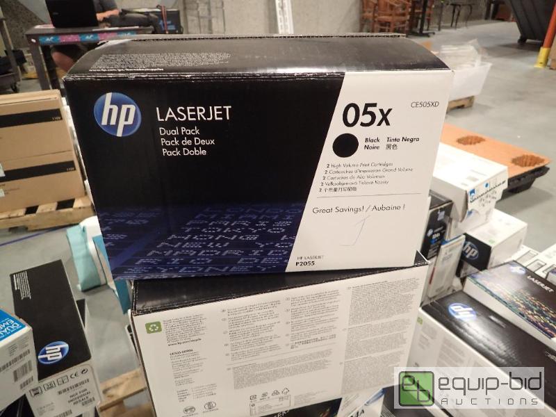 lot 574 image: (2) Dual Packs Of HP Laser Jet Toner Cartridges