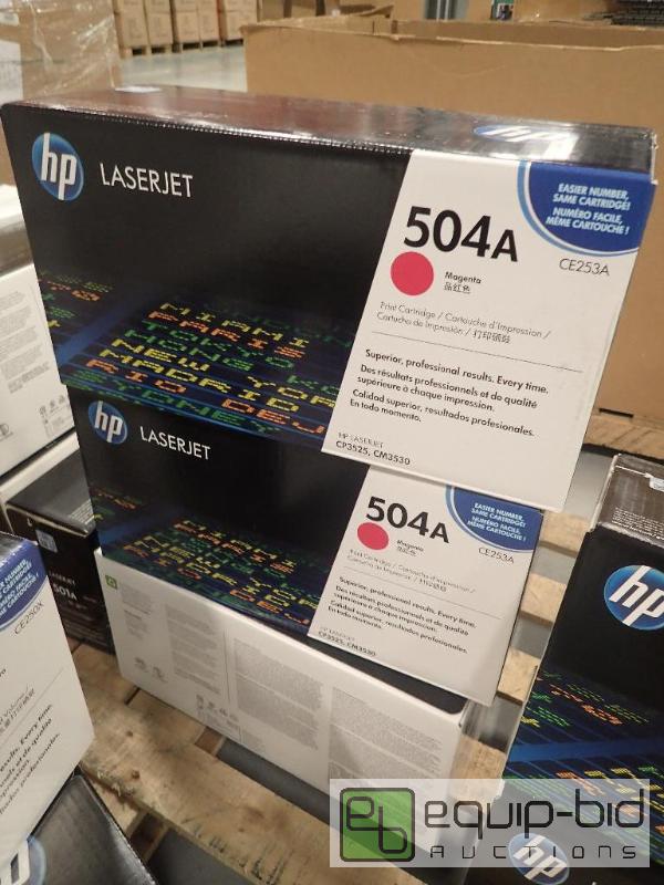 lot 580 image: (3) HP Laserjet Toner Cartridges