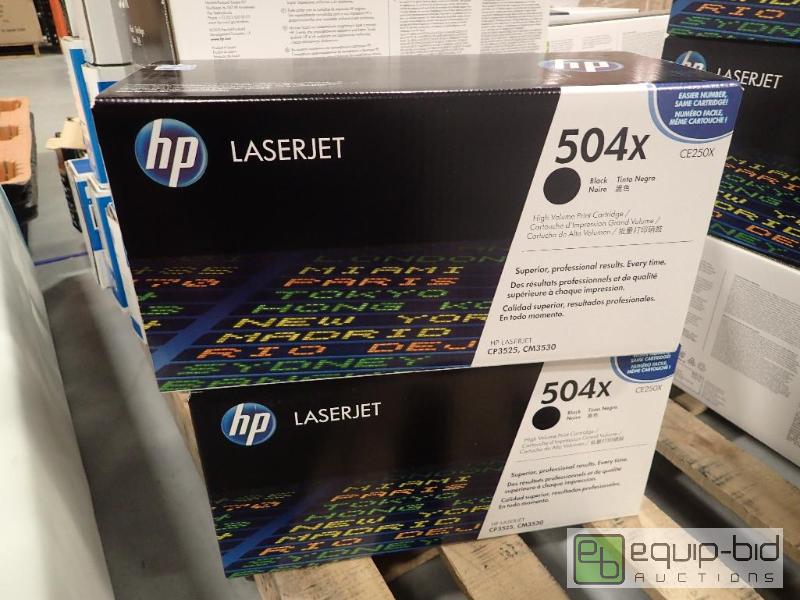 lot 581 image: (2) HP Color Laserjet Cartridges