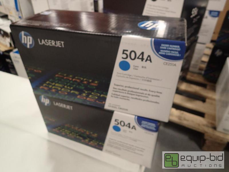 lot 583 image: (2) HP Color Laserjet Cartridges