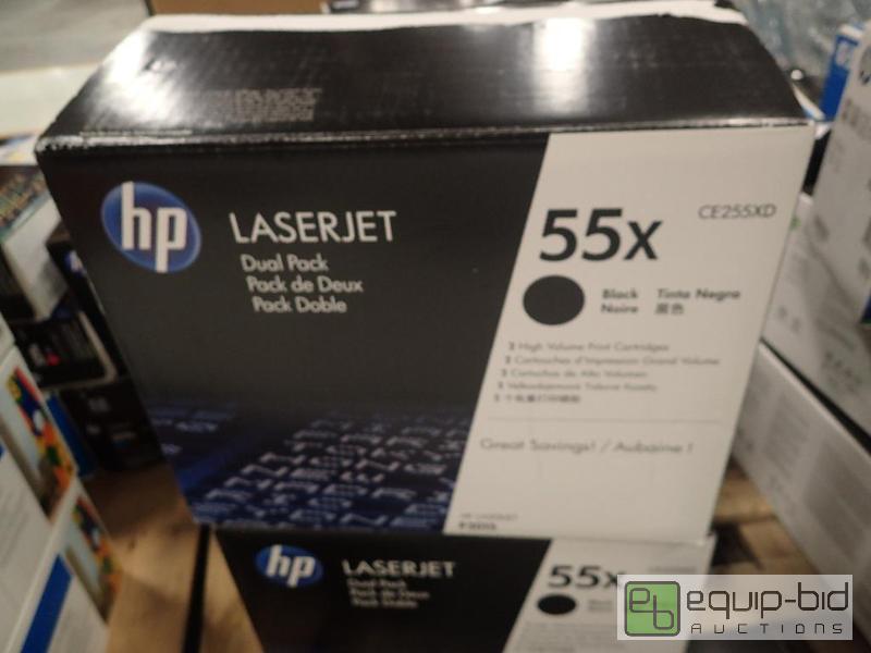 lot 584 image: (2) Dual Packs Of HP Laser Jet Toner Cartridges