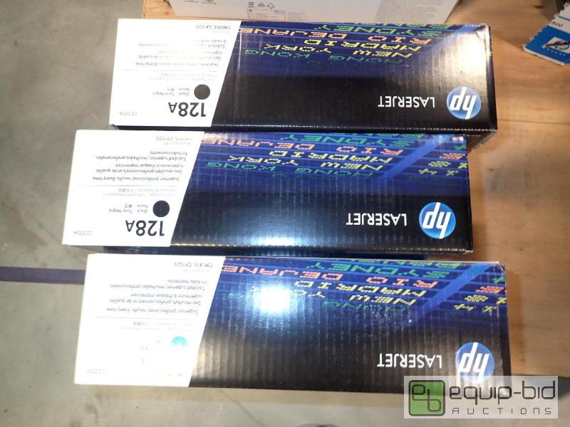 lot 587 image: (6) HP Laserjet Toner Cartridges