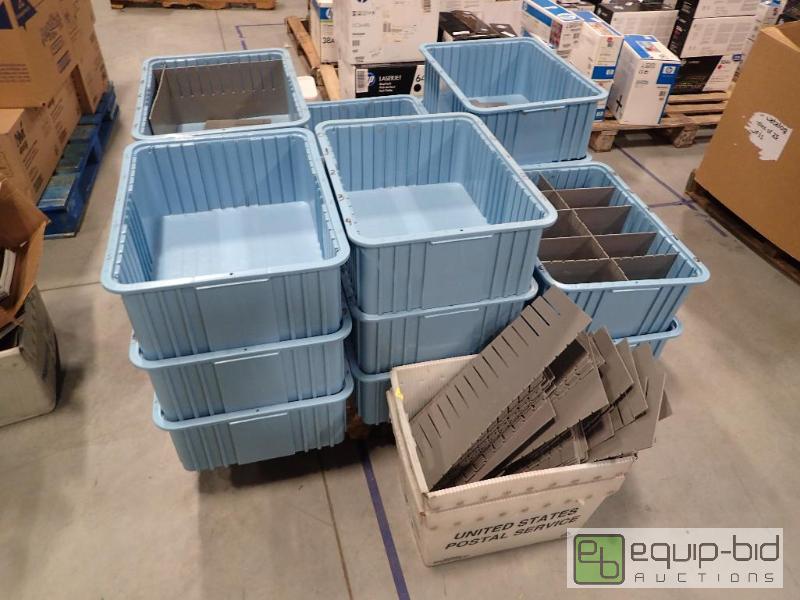 lot 595 image: Pallet Of (16) Organization Bins