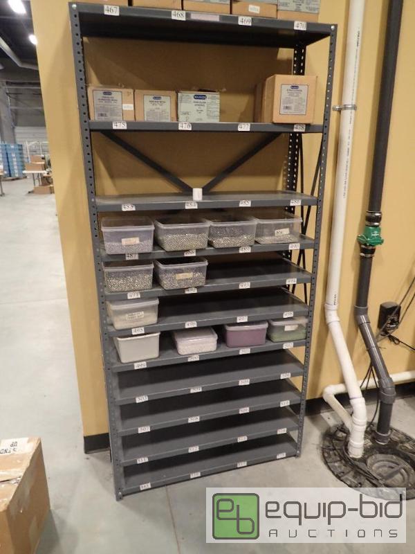 lot 598 image: 11 Tier Metal Shelf