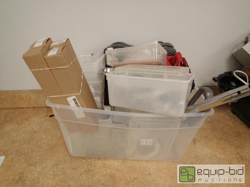 lot 603 image: Lot Of Sanitaire Commercial Vacuum Parts