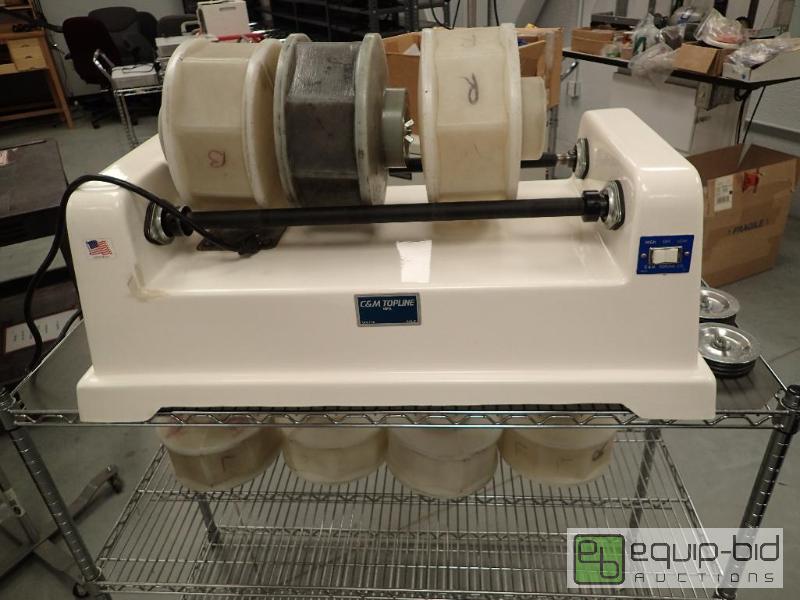 lot 613 image: C&M Topline 2 Bar Rotary Tumbler