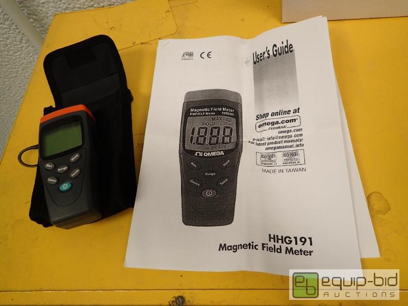 lot 616 image: Omega Magnetic Field Meter
