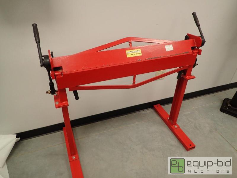 lot 621 image: Central Machinery Floor Model Metal Brake