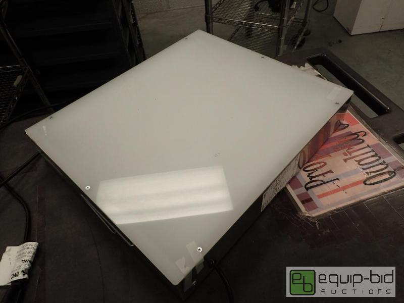 lot 658 image: Porta-Trace Stainless Steel Light Box