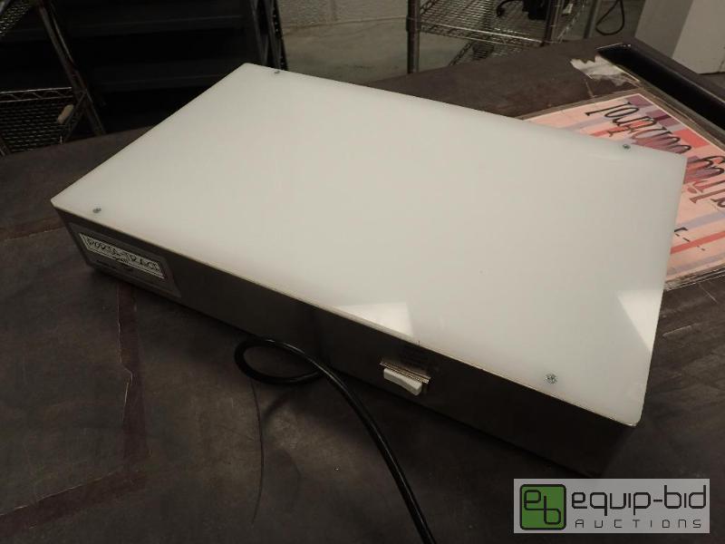 lot 660 image: Porta-Trace Stainless Steel Light Box