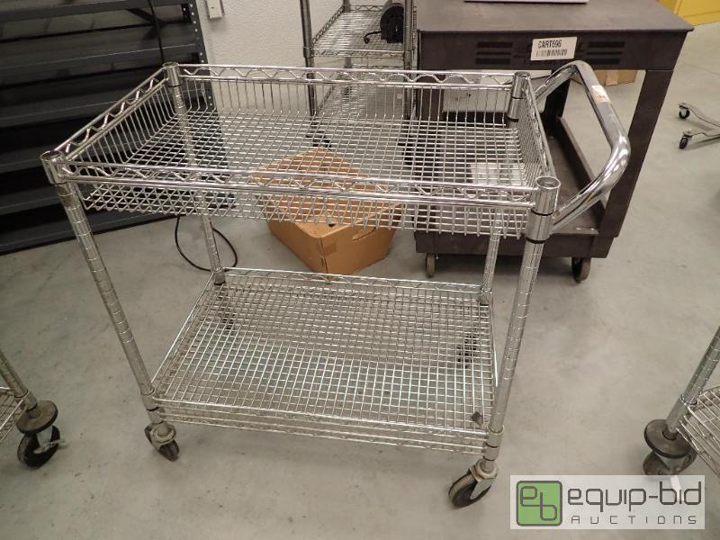 lot 665 image: 18x30 3 Tier Cart