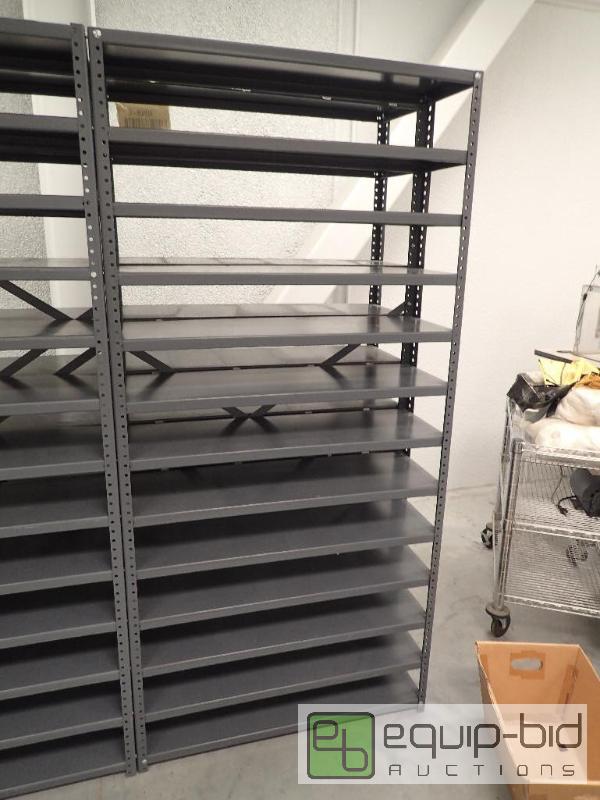 lot 675F image: 13 Tier Metal Shelf